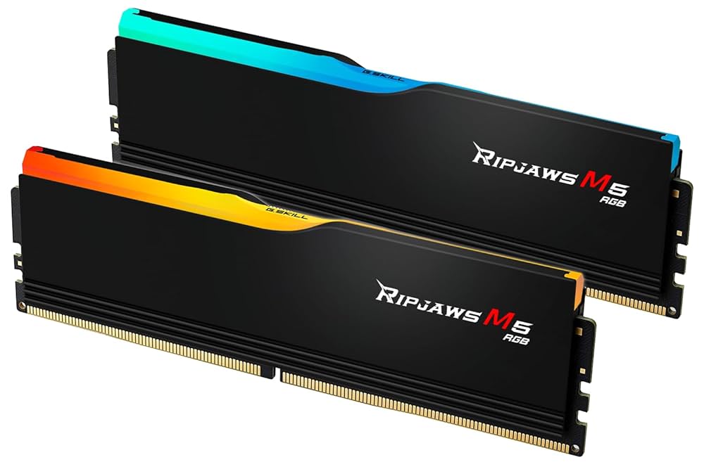 G.SKILL RIPJAWS M5 DDR5 メモリー 64GB G.SKILL Ripjaws M5 RGB Series DDR5 RAM (Intel XMP 3.0) 96GB